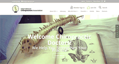 Desktop Screenshot of chiropractic.org