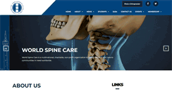 Desktop Screenshot of chiropractic.co.za